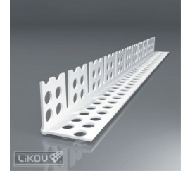 Lišta plastová klenbová G-KL2 PVC 23,5x23,5mm