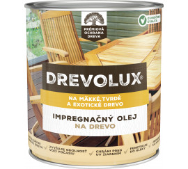 DREVOLUX - olej na mäkké, tvrdé a exotické drevo