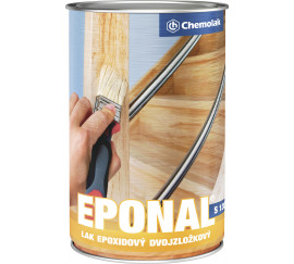 EPONAL S 1300 - epoxidový dvojzložkový lesklý lak na drevo