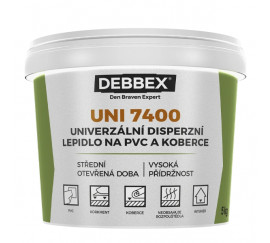 UNI 7400 Univerzálne disperzné lepidlo na PVC a koberce
