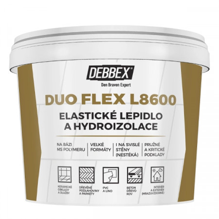 DUO FLEX L8600 Elastické lepidlo a hydroizolácia