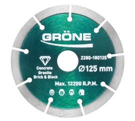 Diamantový rezný kotúč segment GRÖNE 
