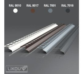Balkónová lišta rovná BB-P