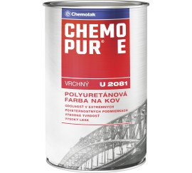 CHEMOPUR E U 2081 - vrchná dvojzložková polyuretánová farba
