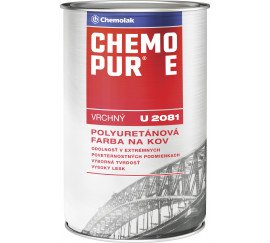 CHEMOPUR E U 2081 - vrchná dvojzložková polyuretánová farba