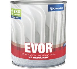 EVOR V2077 - vodou riediteľná farba na radiátory