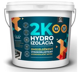 Hydroizolácia 2K dvojzložková