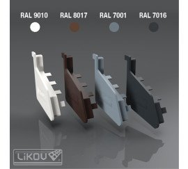 Koncovka pre balkónovú lištu BB-K