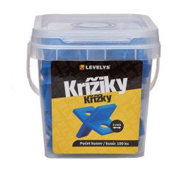 LEVELYS Krížiky na obklad a dlažbu 3mm