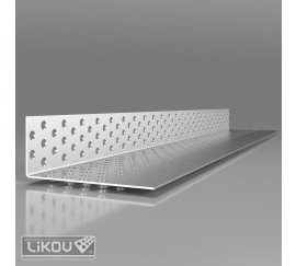 Lišta LU-C uzatváracia perforovaná