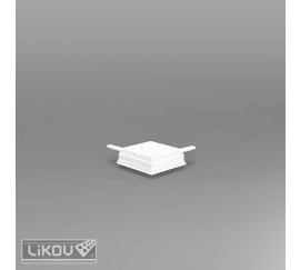 LW-Z206-R Spojka pre rohové napojenie prechodových líšt