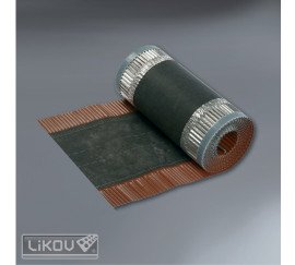 Vetrací pás hrebeňa ALU VLIES