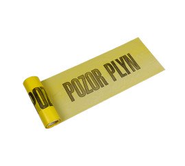 Výstražná fólia plyn