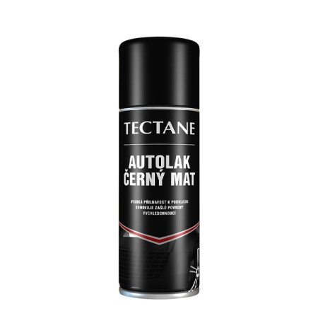 TECTANE Autolak čierny mat