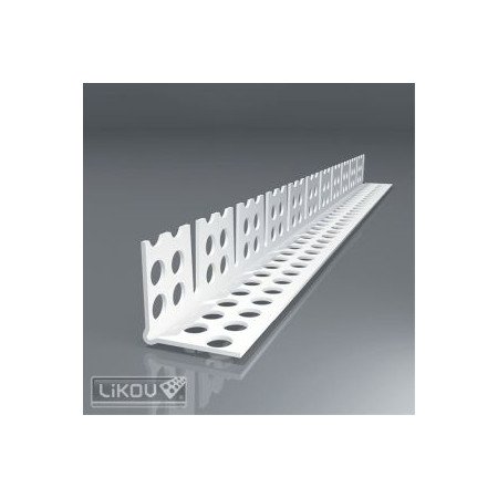 Lišta plastová klenbová G-KL2 PVC 23,5x23,5mm