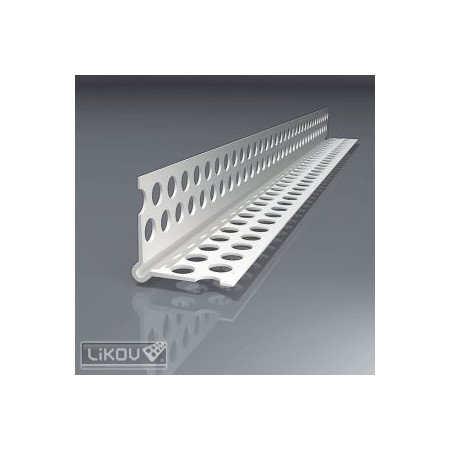 Lišta plastová s prelisom G-LP PVC 23,5x23,5mm