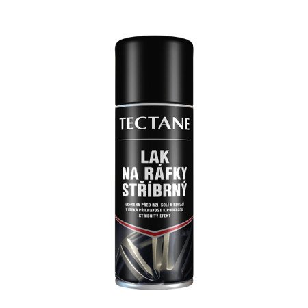 TECTANE Lak na ráfiky strieborný